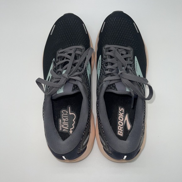 Brooks Sneakers Womens 10.5 B Ghost 14 1203561B026 Black Running‎ Athletic Shoes - Picture 5 of 10